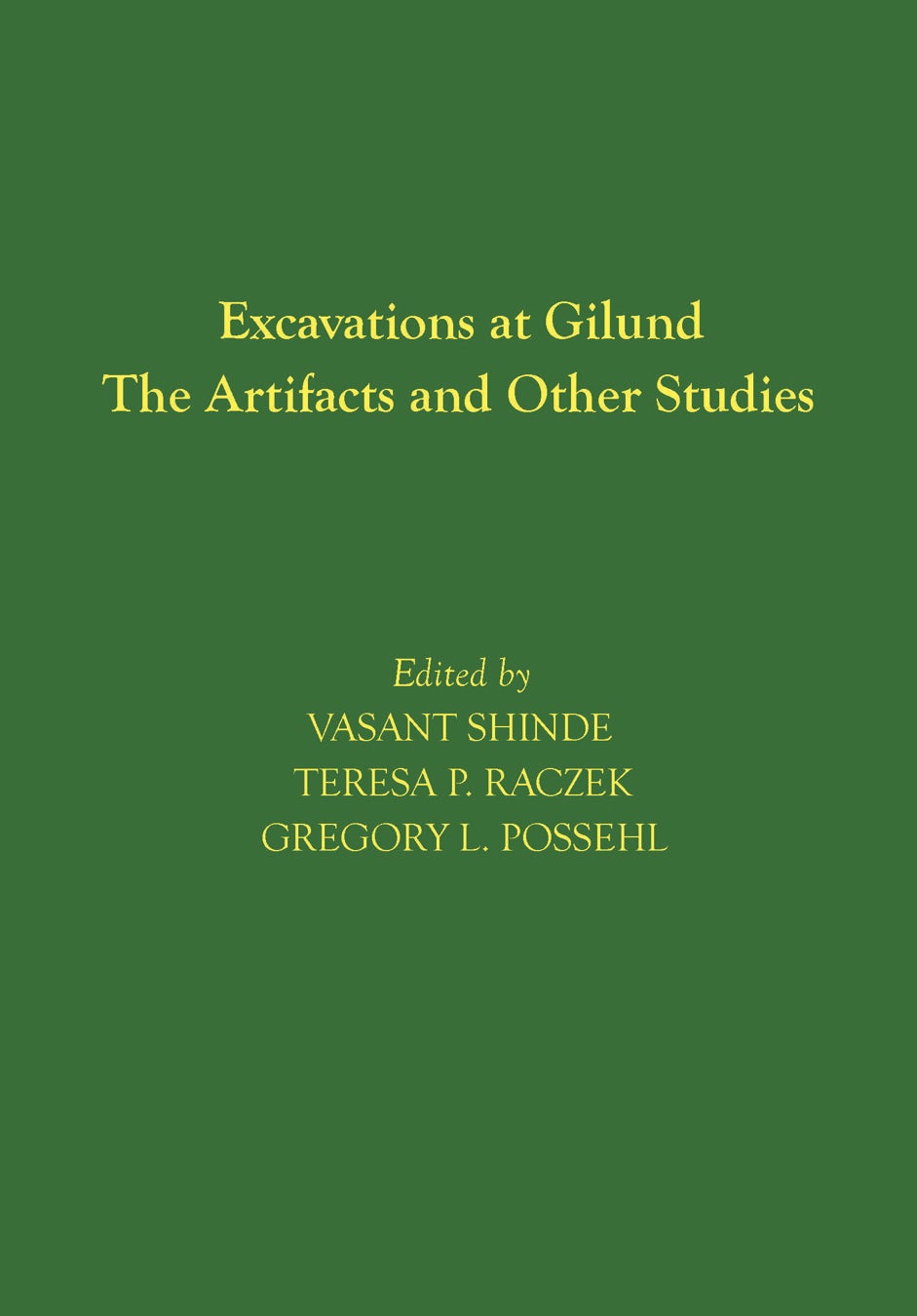 Book cover image for Excavations at Gilund ISBN: 9781934536674